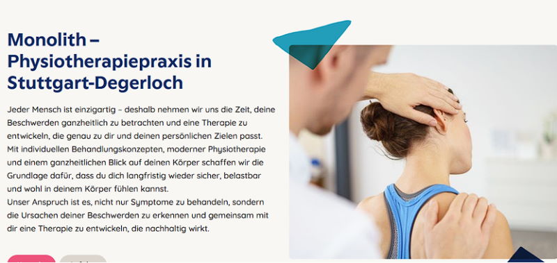 Physiotherapiepraxis Monolith in Stuttgart