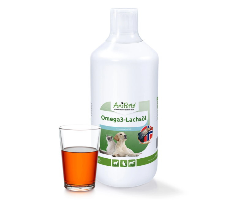 Omega3-Lachsöl - gut für ihr Pferd!