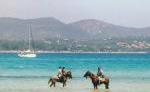 Pferd & Reiter: Frankreich Korsika
