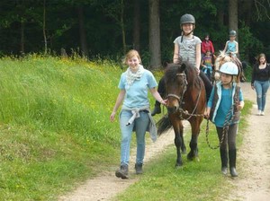 Geführter Ausritt mit den Kindern