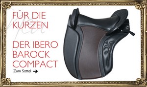 Iberosattel - Spanischer Reitsattel für klassisches Reiten und Wanderritte