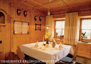 Tharerwirt Erlebnisschnäppchen Sie finden uns in den Dolomiten des sonnenverwöhnten Südtirols, im Pustertal, dem grünen Tal in Olang. Fahren Sie auf der Südspur der Brennerautobahn bei Brixen aus; von dort zweigen Sie ab in das Pustertal, umfahren Bruneck