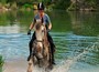 Mit dem Pferd ins Wasser