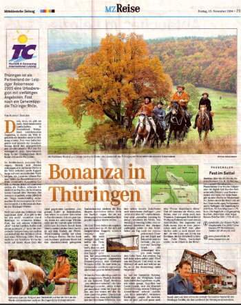 Bonanzq in Thüringen - Zauberhaftes Gelände und Naturregion in der Thüringer Rhön