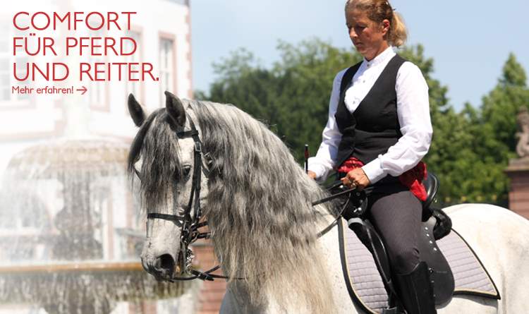 Comfort für Pferd und Reiter - Reitsättel von Iberostar